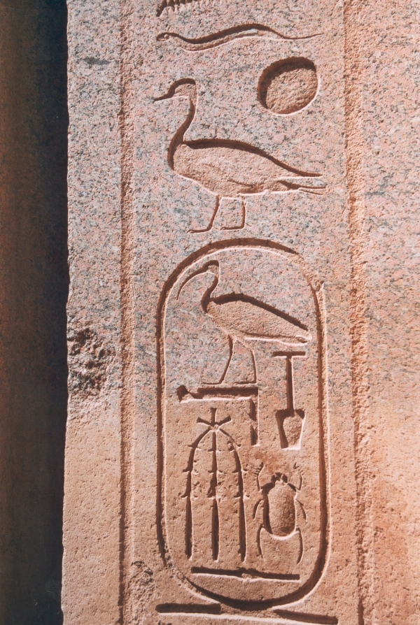 Paroh 2278-2311 (BCE1483-50 Yetziah53) Nefer-khepers Tut-Moses III child of Ra cartouche